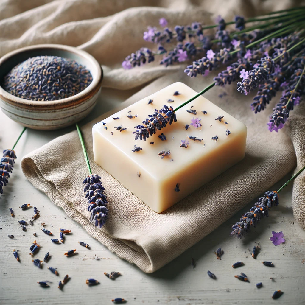 Lavender Flowers Body Bar